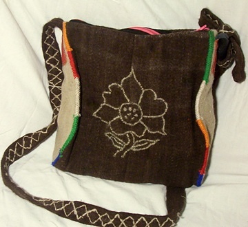 Lotus Yak Down Satchel